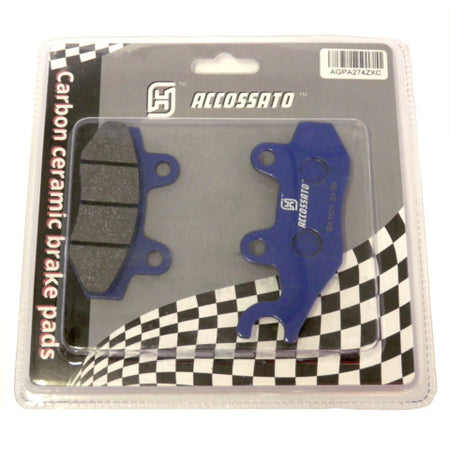 Brake pads for Kawasaki brand Accossato code AGPA274