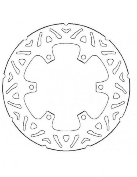 Accossato Fix Front, Rear Brake Disc, Steel-made, for Motorcycles DUCATI MONSTER 937, SCRAMBLER