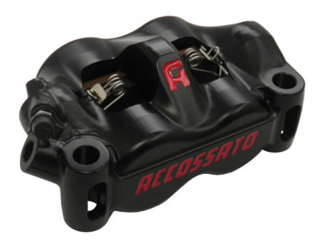 Accossato Radial Brake Caliper CNC-worked Monoblock 100 mm distance With Pistons in Titanium