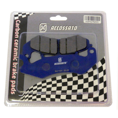 Brake pads for Keeway brand Accossato code AGPA276
