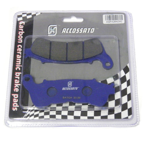 Brake pads for Honda, Suzuki brand Accossato code AGPA264
