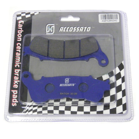 Brake pads for Honda, Suzuki brand Accossato code AGPA264
