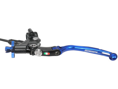 Accossato "Racing" Cable Full Clutch With Folding Colourful Lever (nut+insert+adjuster), with switch included