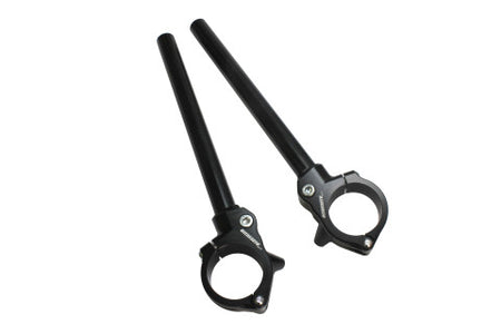 Pair Of Adjustable Straight Clip-ons With Inclination From 6° to 10°