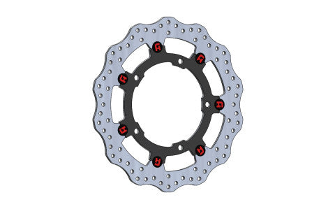 Accossato Floating Front Disc, For Motorcycles KAWASAKI NINJA400, Z