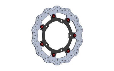 Accossato Floating Front Disc, For Motorcycles KAWASAKI NINJA400, Z
