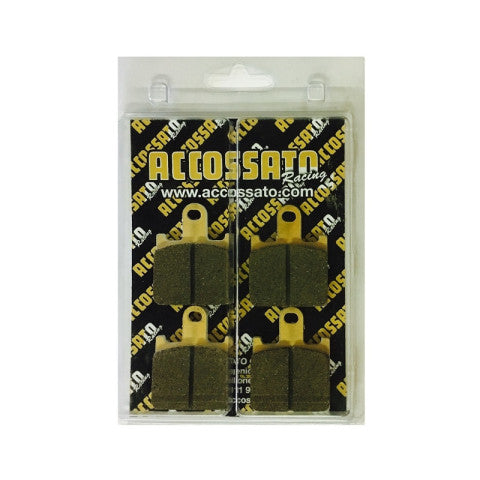 Brake pads for Kawasaki, Suzuki brand Accossato code AGPA107