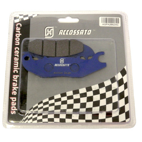 Brake pads for Honda, Piaggio brand Accossato code AGPA266