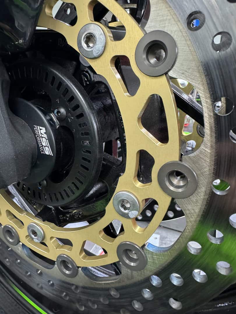 Captive Wheel Spacer Set Kawasaki ZX4RR 2023 MSS Performance