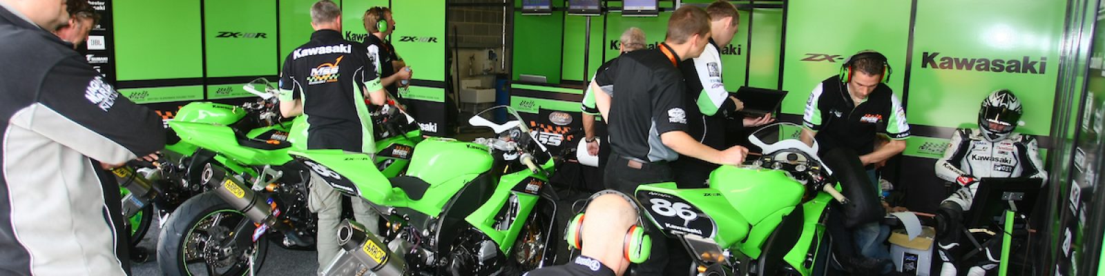 MSS Colchester Kawasaki Garage Shot